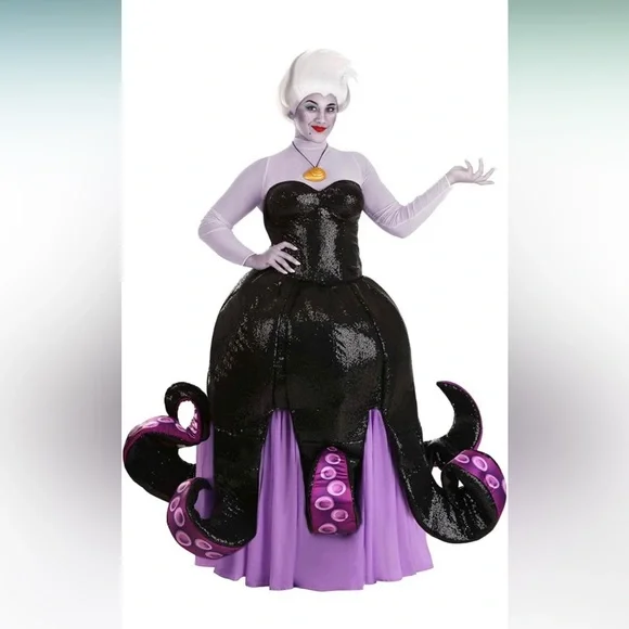 Disney Other Brand New Still In Box Plus Size Ursula Costume Size 8x Poshmark